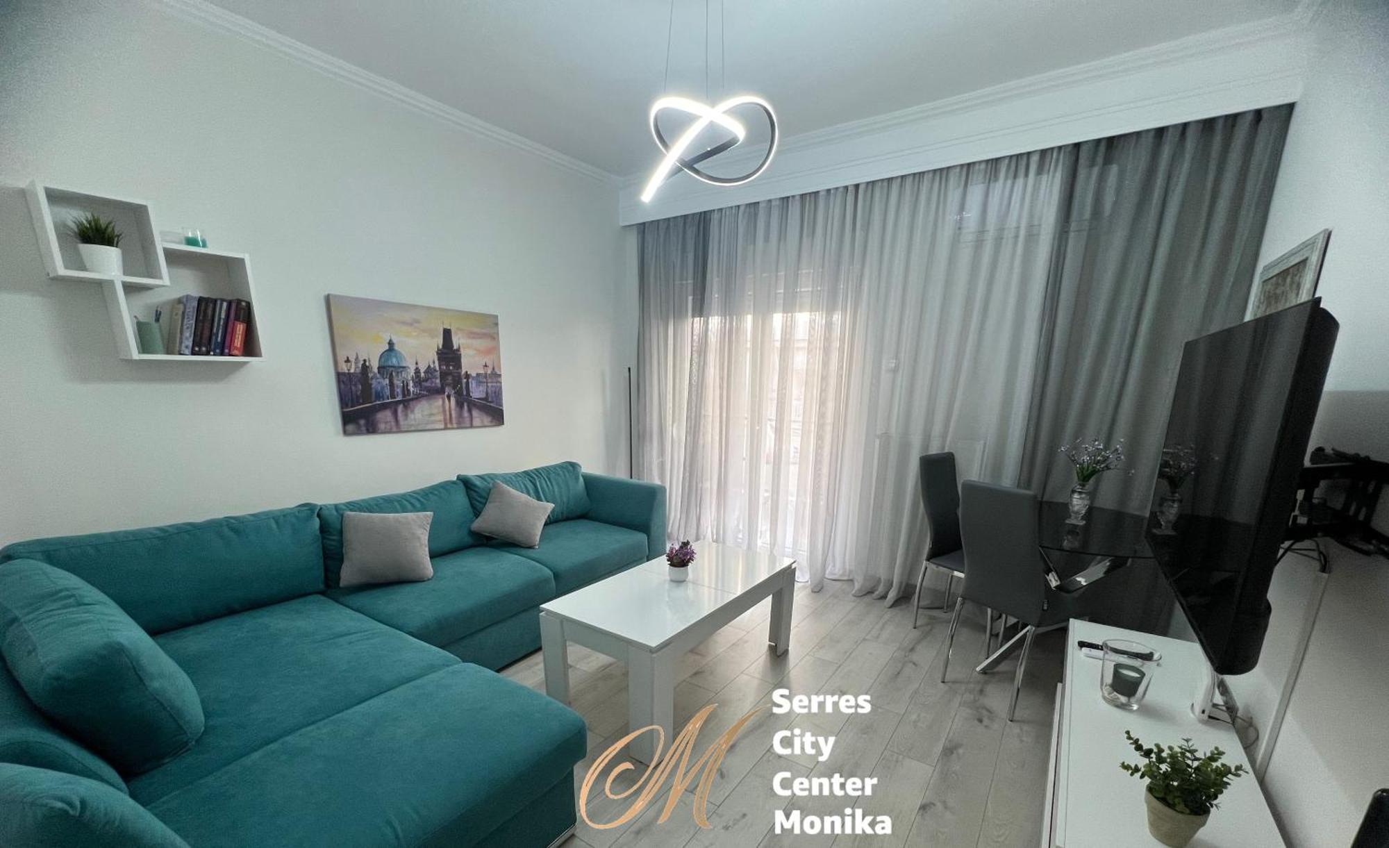 Serres City Center Modern Apartment Zewnętrze zdjęcie
